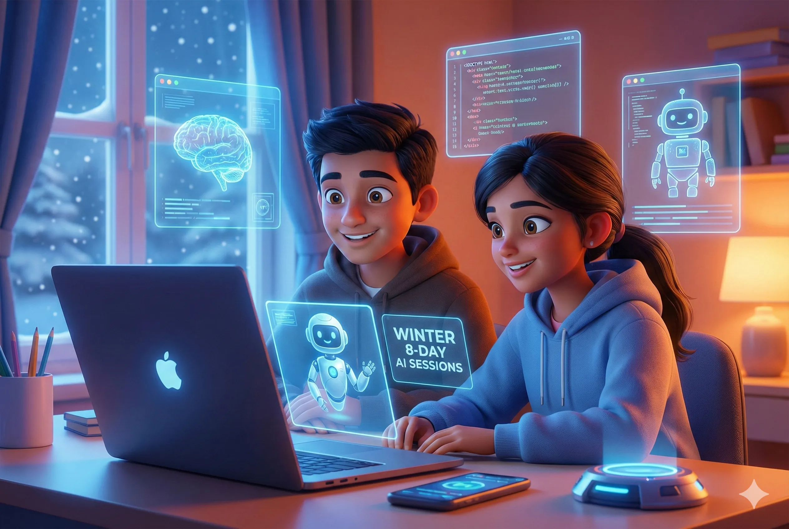 Winter 8-Day Live Online AI Sessions