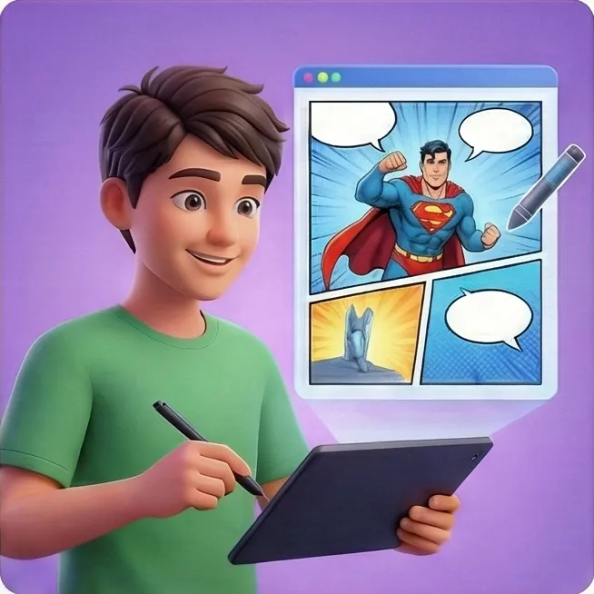 Design Your Own AI Comics